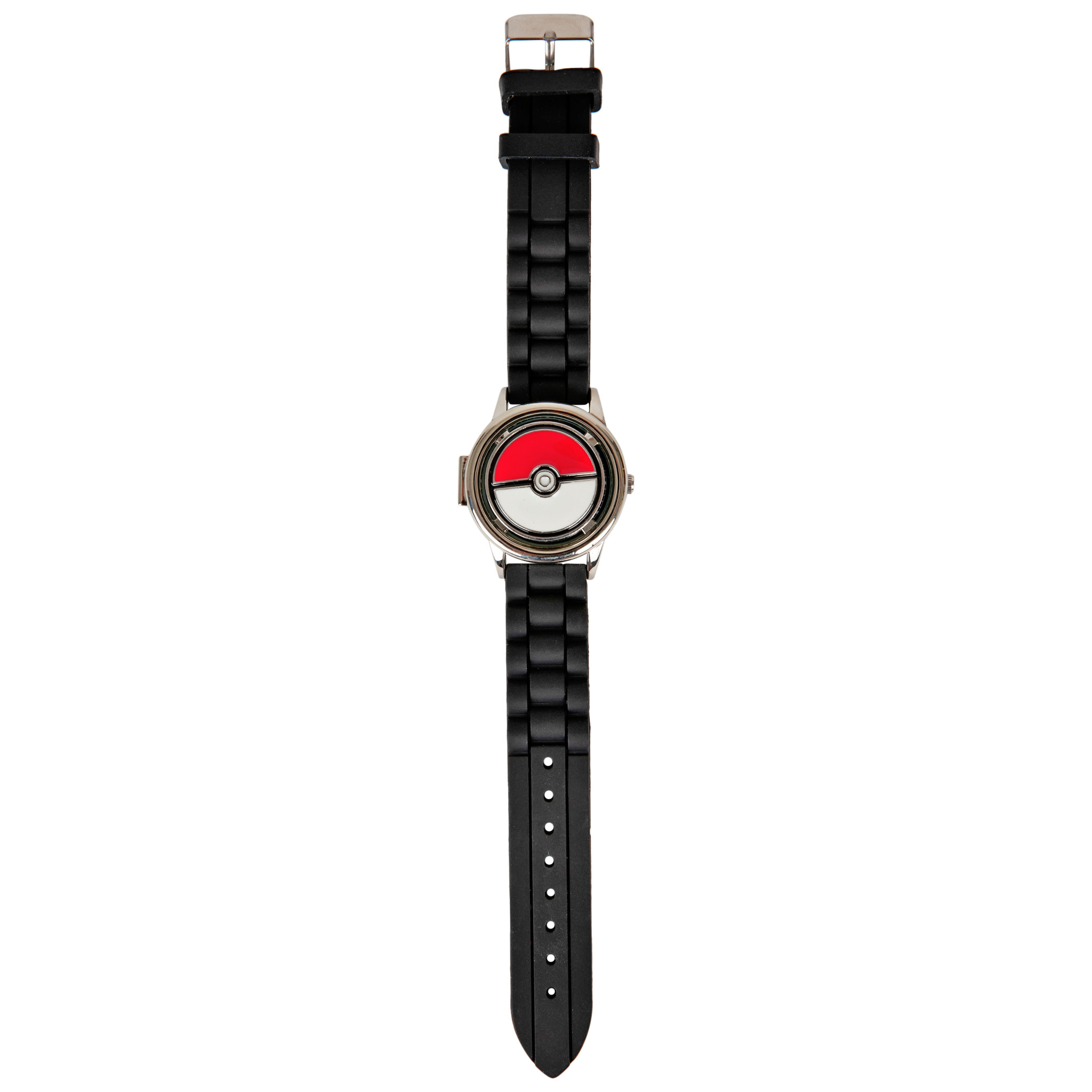 Pokémon Ball with Pikachu Spinner Watch with Rubber Straps